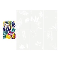 Tropical Foliage Layering Stencils by Recollections™