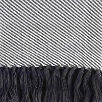 DII® Gray Luxury Chevron Throw