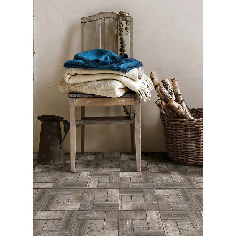 FloorPops Northwoods Peel & Stick Floor Tiles