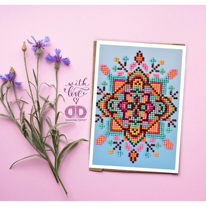 Diamond Dotz® Blue Star Diamond Painting Greeting Card Kit