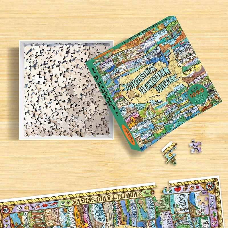 TF Publishing National Parks 1,000 Piece Jigsaw Puzzle