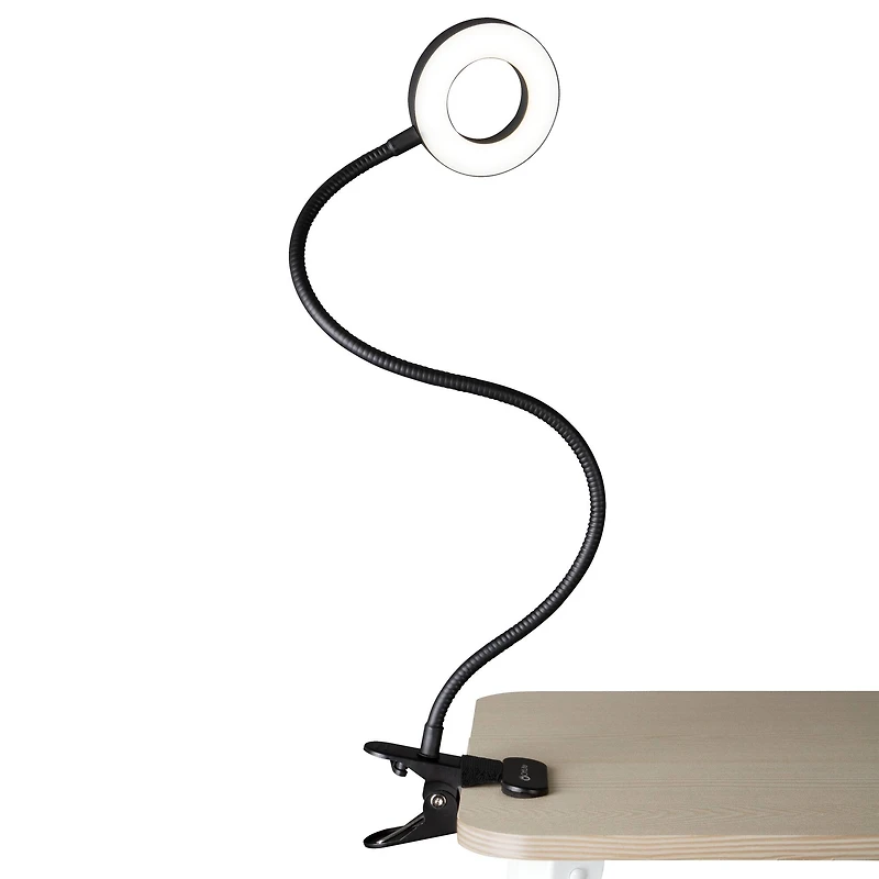 OttLite Dimmable Ring Light with Clip