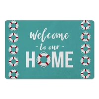 Welcome To Our Home Floor Mat, 27" x 18"