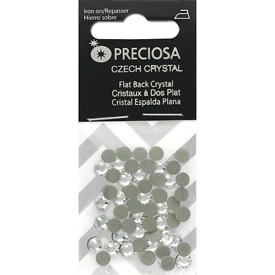 John Bead Preciosa Flat Back Hotfix Czech Crystals