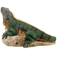 Design Toscano Ike the Iguana Spitter Piped Statue