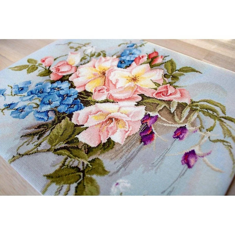 Luca-s Bouquet With Bells Counted Cross Stitch Kit