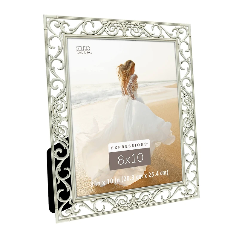 Expressions™ Antique White Vine Frame by Studio Décor®