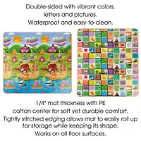 Toy Time Giant Reversible Learning Play Mat