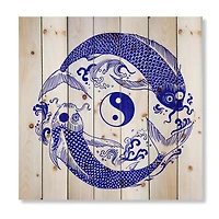 Designart - Chinoiserie Koi Fish II