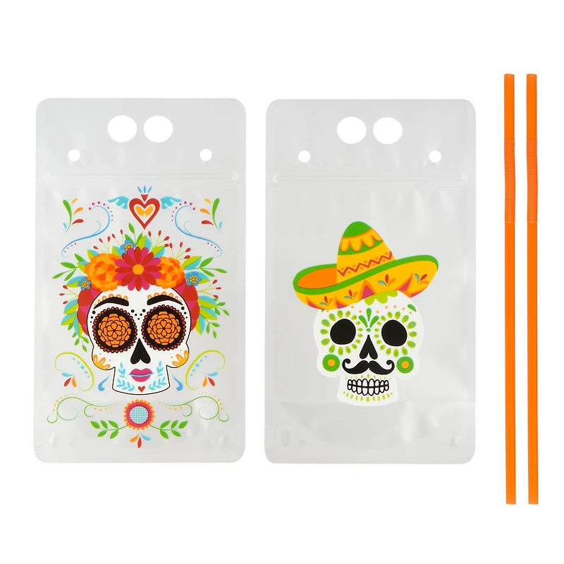Day of the Dead Drink Pouches by Ashland®