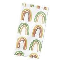 Straight Rainbow Pattern 10" x 10" Cotton Twill Napkin