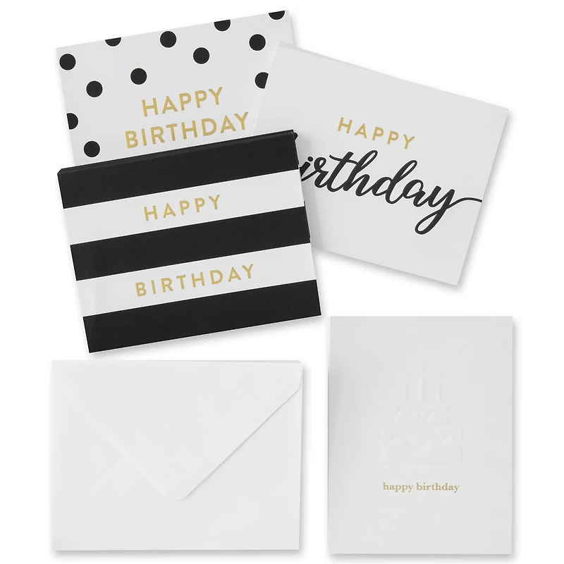 Happy Birthday Cards & Envelopes by Recollections™, 4.25" x 5.5"