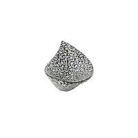 Gray Mother of Pearl Coastal Tray