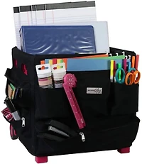 Everything Mary Black Cart Organizer Cover