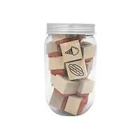 Sweet Jar of Wood Stamps by Recollections™