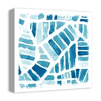 Seaside Abstract  16" x 16" Canvas Wall Art