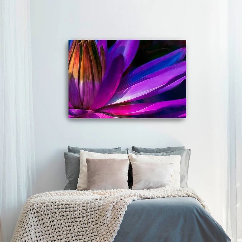Retro Petals I Canvas Giclee