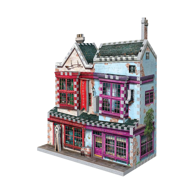 Harry Potter™ Diagon Alley Collection Quality Quidditch Supplies™ & Slugs & Jiggers™ 305 Piece 3D Puzzle