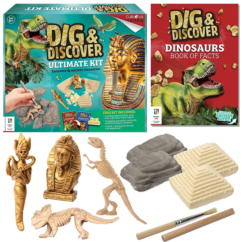 Hinkler Dig & Discover Ultimate DIY Science & Geology Kit
