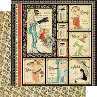 Graphic 45 Deluxe Collector's Edition Pack 12" x 12", Couture