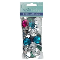 Favorite Findings™ 1" Gem Button Mix