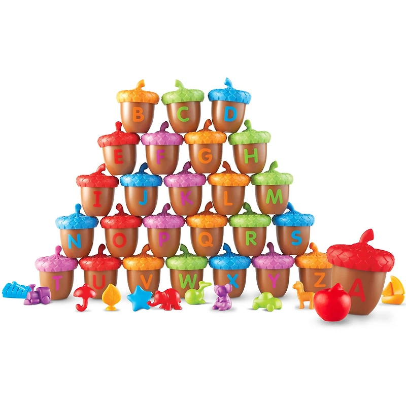 Learning Resources Alphabet Acorns Activity Set