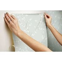 RoomMates Cherry Blossom Peel & Stick Wallpaper