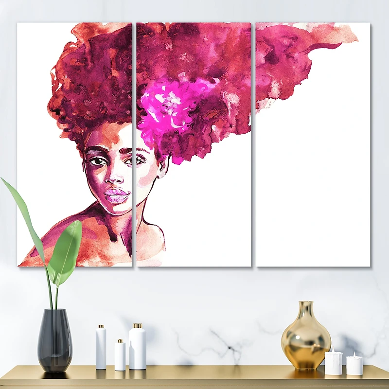 Designart - Portrait of African American Woman VI