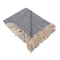 DII® Nautical Blue Diamond Throw