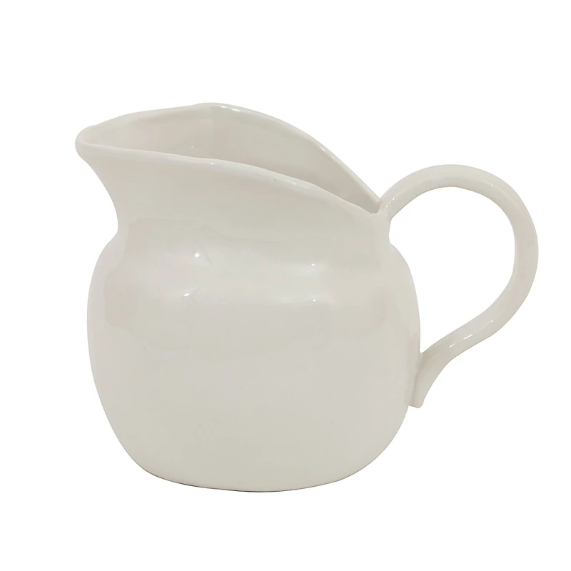 Hello Honey® 14oz. White Stoneware Pitcher