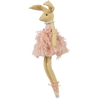 13" Plush Ballerina Bunny Easter Wall Decoration