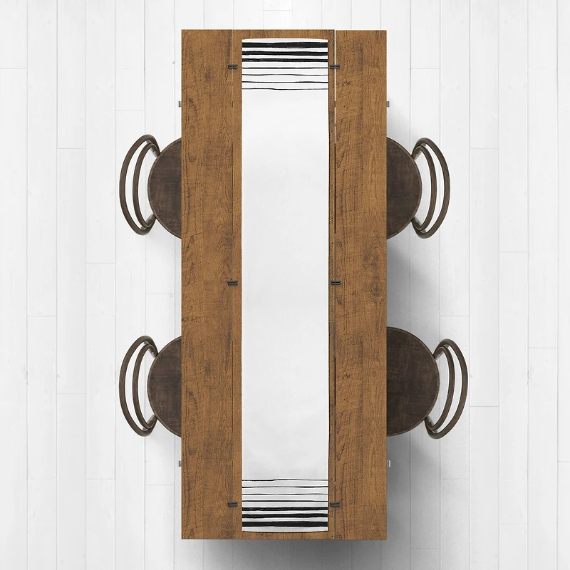 Sketchy Stripes Indoor/Outdoor Table Runner