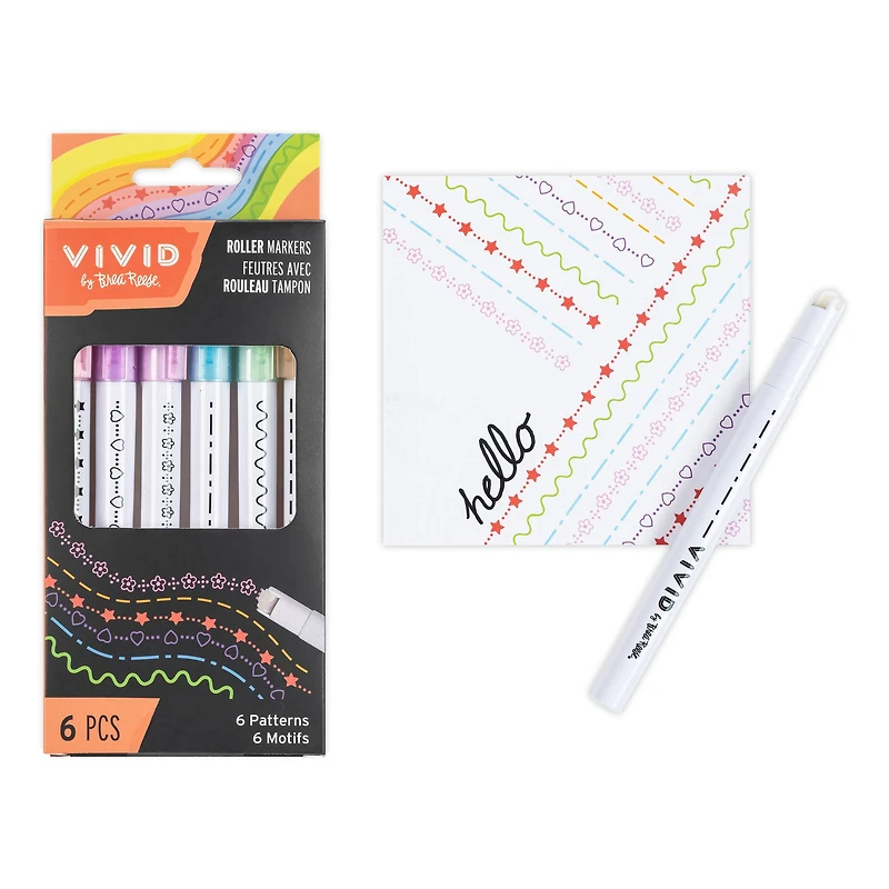 VIVID by Brea Reese® Roller Markers Set