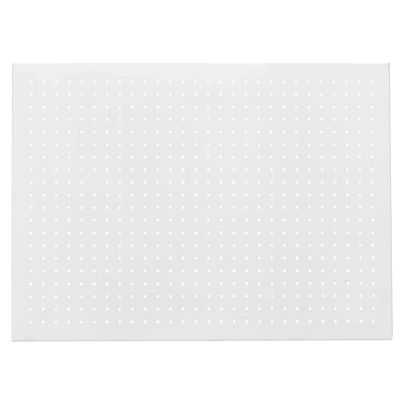 22" x 30" White Metal Pegboard by Simply Tidy®