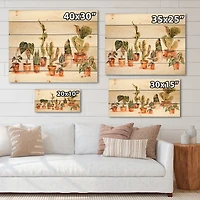 Designart - Indoor House Plants Urban Jungle I