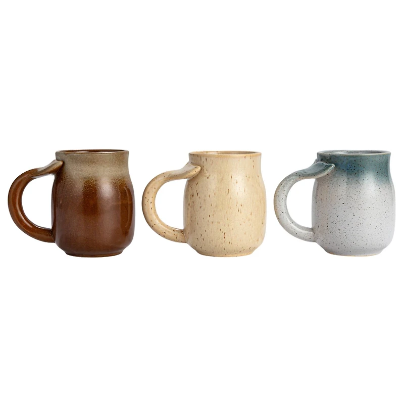 Hello Honey® 20oz. Stoneware Mug with Whale Tail Handle, 6ct.
