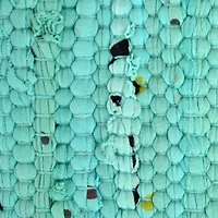 DII® Multi Aqua Rag Rug, 20" x 31.5"