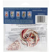 Mill Hill® Jim Shore Snowman With Cardinal Counted Cross Stitch Kit