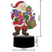 Sparkly Selections Santa Lamp Diamond Art Kit