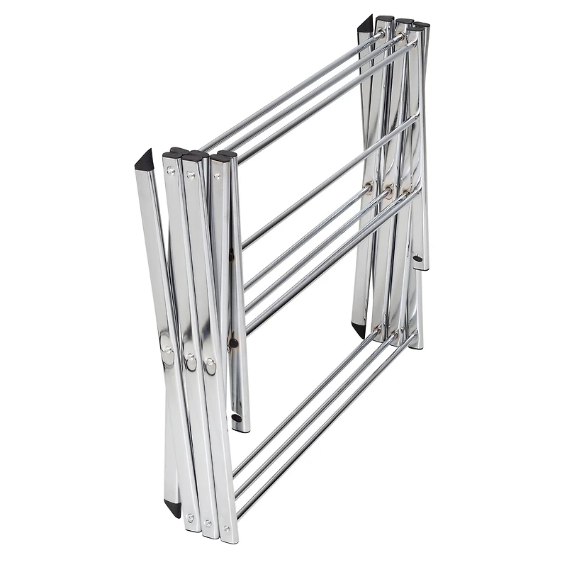 Honey Can Do Chrome Slim-Profile Clothes Drying Rack