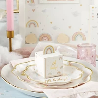 Kate Aspen Boho Rainbow Baby Favor Box Set, 24ct.