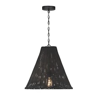 Hello Honey® Rattan Taper Pendant Light