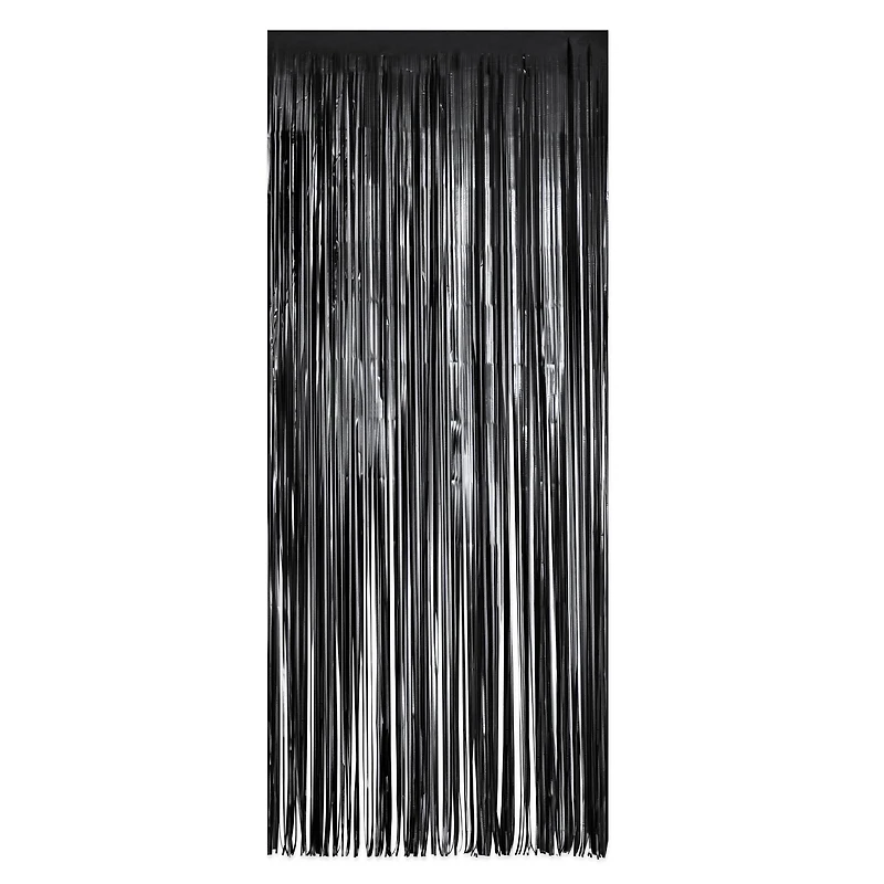 Black Fringe Curtain by Celebrate It™