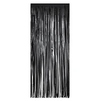 Black Fringe Curtain by Celebrate It™