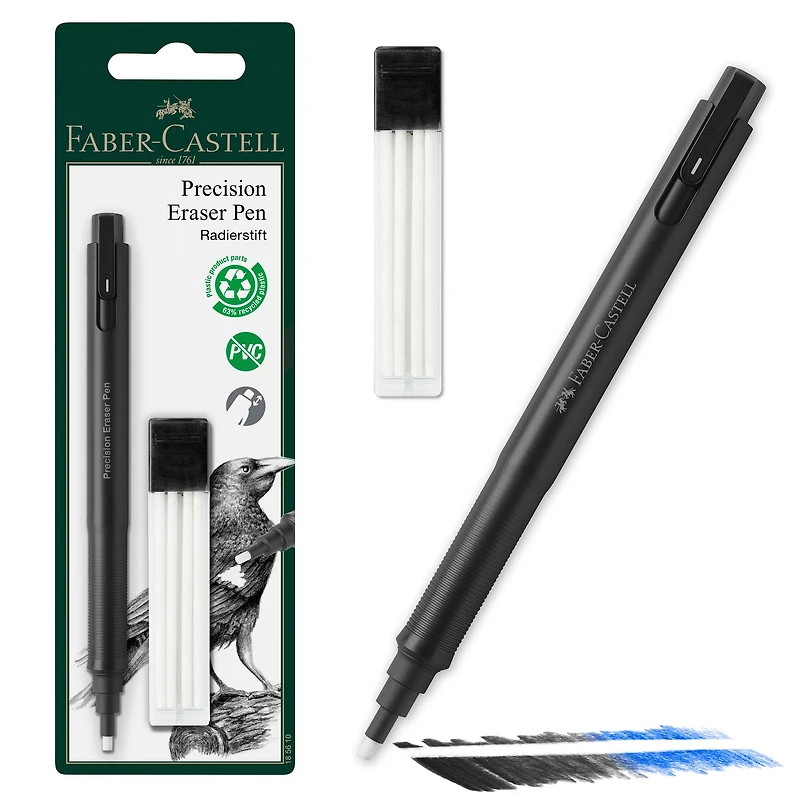 Faber-Castell Precision Eraser Pen & Refill Set