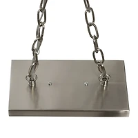 Hello Honey® Robert Stevenson Lighting Walsh Metal 4-Light Linear Chandelier with Shades