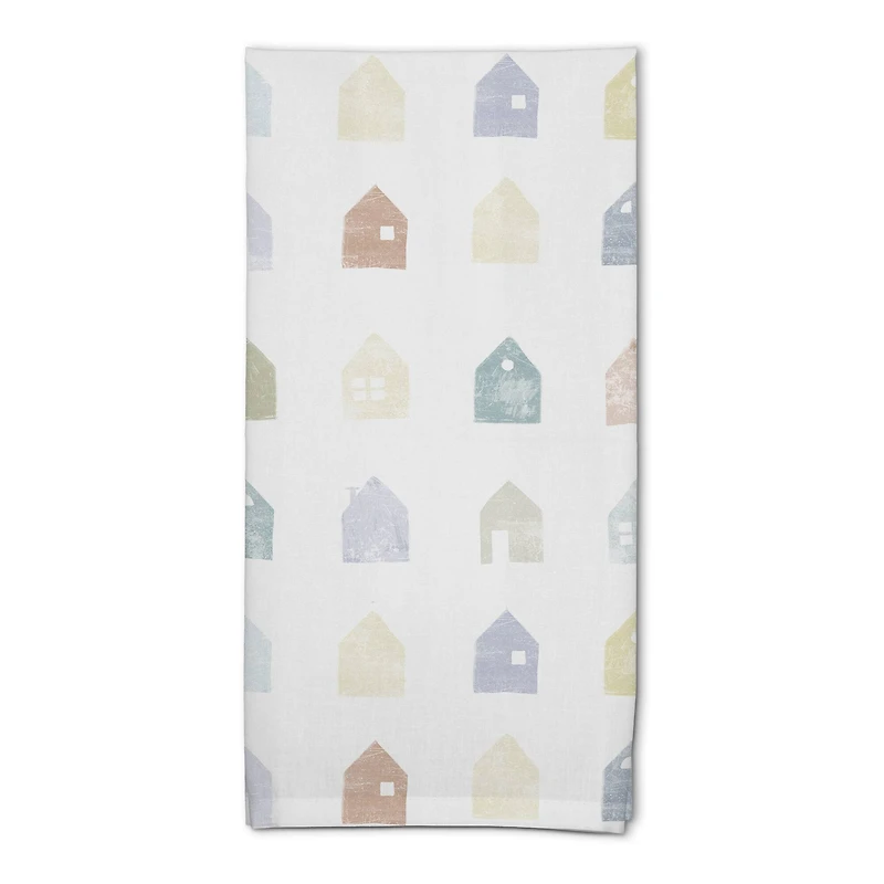 Mom Turns a House into Home Cotton Twill Tea Towel Set