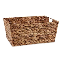 DII® Dark Brown Water Hyacinth Basket Set