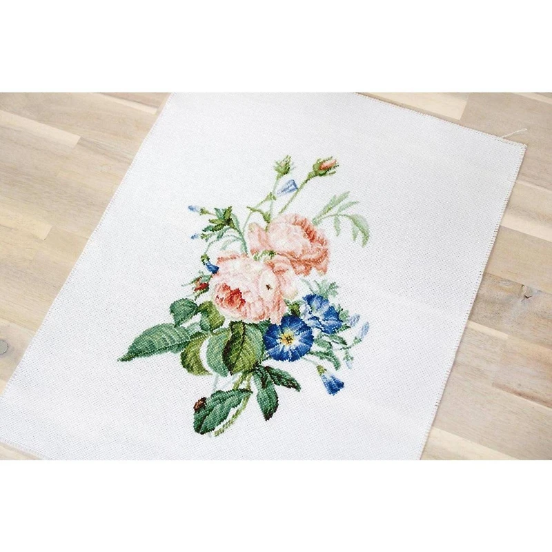 Luca-S Bouquet with Roses Counted Cross Stitch Kit