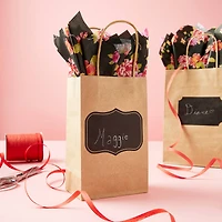 8.5" Black Label Paper Bag Value Pack by Celebrate It™